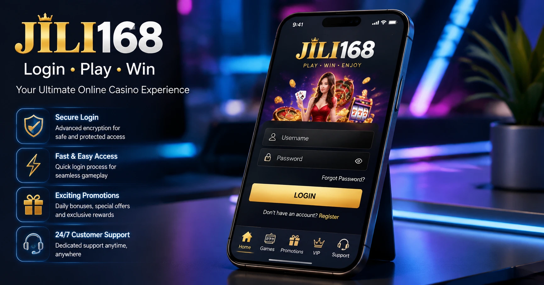 Guide to Using the jili168 login app for Seamless Gaming Experience - image 1