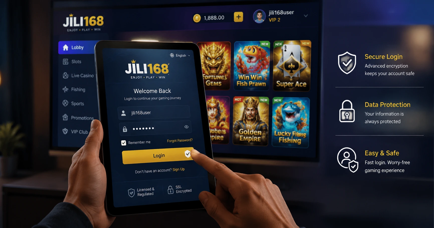 Guide to Using the jili168 login app for Seamless Gaming Experience - image 2